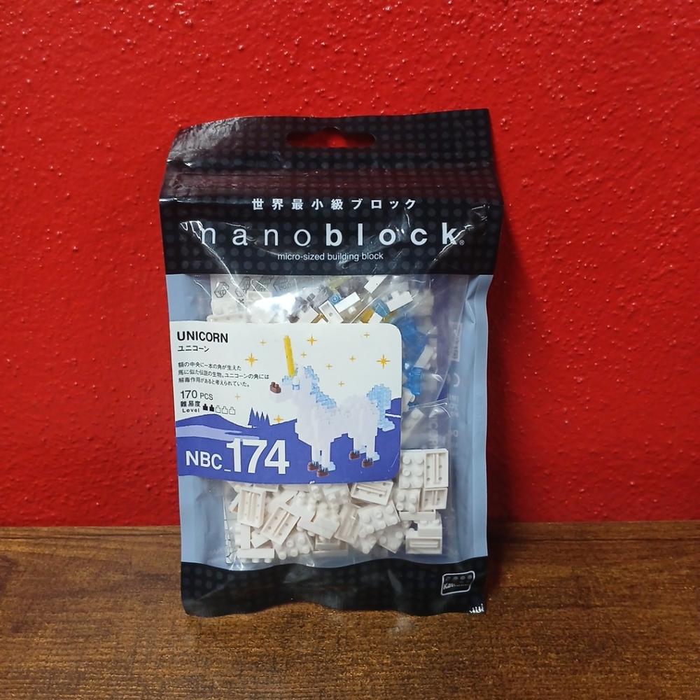 Nanoblock UNICORN - NBC_174 - Original micro sized building block set